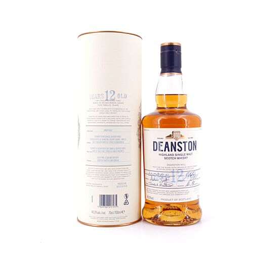 Deanston 12 Jahre Un-chillfiltered  0,70 Liter/ 46.3% vol Produktbild