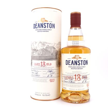 Deanston 18 Jahre 1st Fill Bourbon Cask  0,70 Liter/ 46.3% vol
