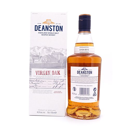 Deanston Virginian Oak  0,70 Liter/ 46.3% vol Produktbild