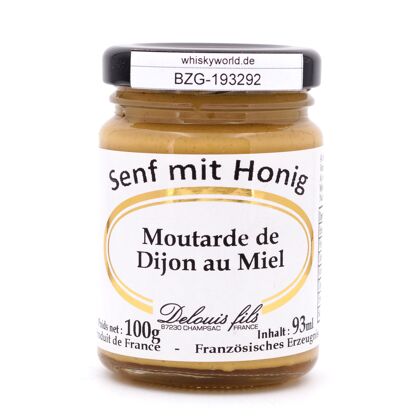 Delouis Fils Senf mit Honig  100 Gramm