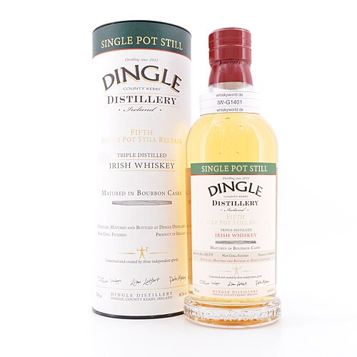 Dingle Fifth Single Pot Still Irish Whiskey  0,70 Liter/ 46.5% vol Produktbild