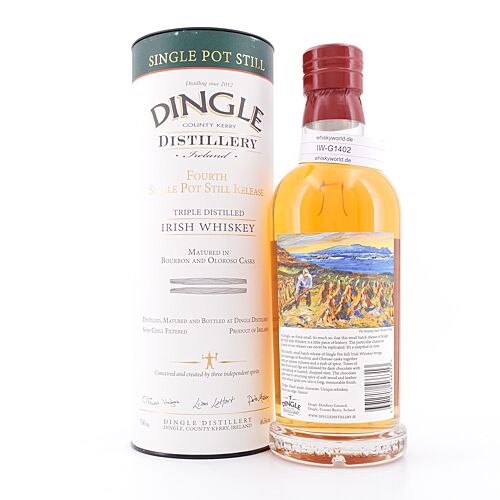 Dingle Fourth Single Pot Still Irish Whiskey  0,70 Liter/ 46.5% vol Produktbild