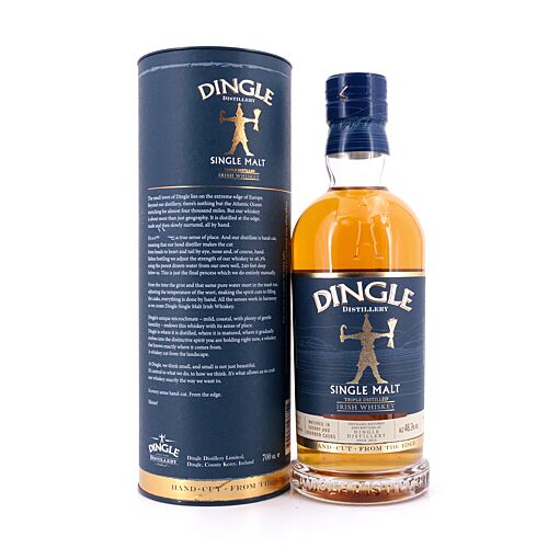Dingle Single Malt Irish Whiskey Matured In Bourbon And Sherry Casks 0,70 Liter/ 46.3% vol Produktbild