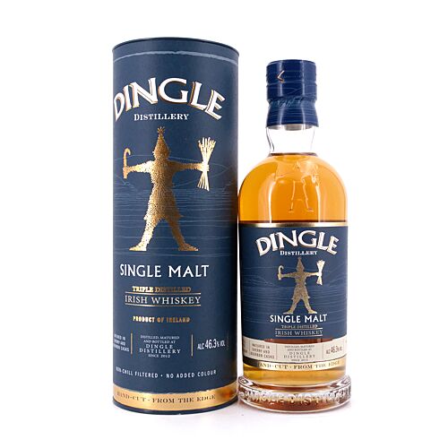 Dingle Single Malt Irish Whiskey Matured In Bourbon And Sherry Casks 0,70 Liter/ 46.3% vol Produktbild