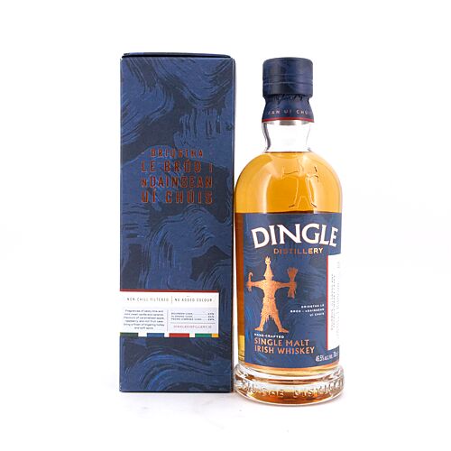 Dingle Single Malt Irish Whiskey Matured In Bourbon And Sherry Casks 0,70 Liter/ 46.5% vol Produktbild