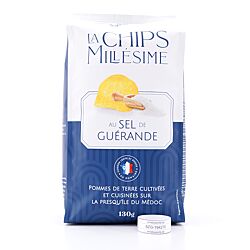 Domaine de la Croustille La Chips Millésime au Sel de Guérande Kartoffelchips mit Salz aus Guérande Produktbild