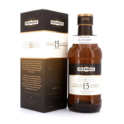 Drambuie 15 Jahre Whisky-Honig-Likör 0,50 Liter/ 43.0% vol