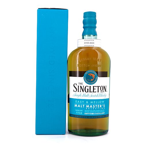 Dufftown Malt Master`s Selection The Singleton of Dufftown Easy & Mellow 0,70 Liter/ 40.0% vol Produktbild