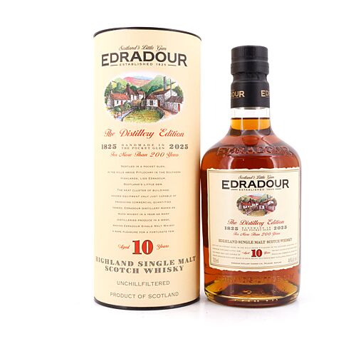 Edradour 10 Jahre  0,70 Liter/ 46.0% vol Produktbild