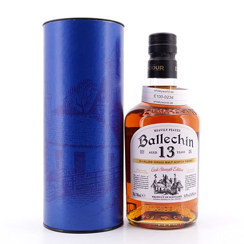 Edradour Ballechin 13 Jahre Cask Strength Batch #1  0,70 Liter/ 54.9% vol Produktbild