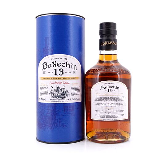 Edradour Ballechin 13 Jahre Cask Strength Batch #1  0,70 Liter/ 54.9% vol Produktbild