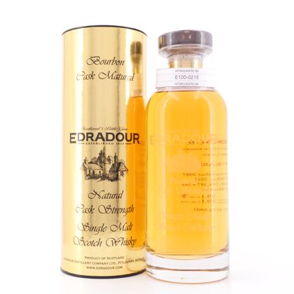 Edradour Natural Cask strenght Collection Small Batch Bourbon Jahrgang 2007 0,70 Liter/ 59.1% vol