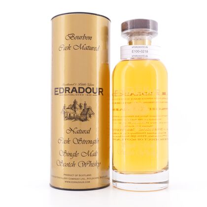 Edradour Natural Cask strenght Collection Small Batch Bourbon Jahrgang 2012 0,70 Liter/ 59.6% vol