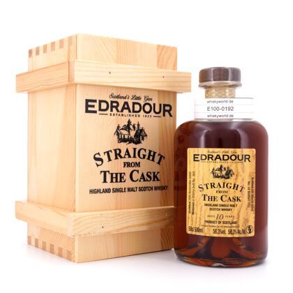 Edradour Straight from the Cask Collection Sherry Sherry Butt 369 Jahrgang 2008 0,50 Liter/ 58.3% vol