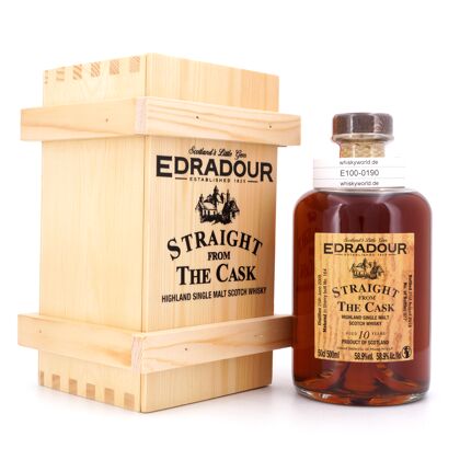 Edradour Straight from the Cask Collection Sherry Sherry Butt Jahrgang 2008 0,50 Liter/ 58.9% vol