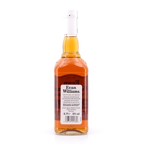 Evan Williams Bottled in Bond 100 Proof Kentucky Straight Bourbon Whiskey 0,70 Liter/ 50.0% vol Produktbild