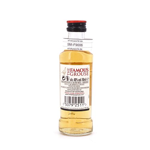 Famous Grouse Blended Scotch Whisky Miniatur 0,050 Liter/ 40.0% vol Produktbild