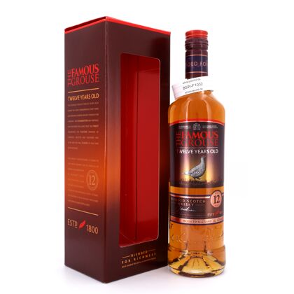 Famous Grouse Twelve Years Old  0,70 Liter/ 40.0% vol