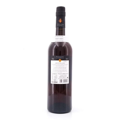 Fernando de Castilla Sherry Amontillado Classic Dry  0,750 Liter/ 17.0% vol Produktbild