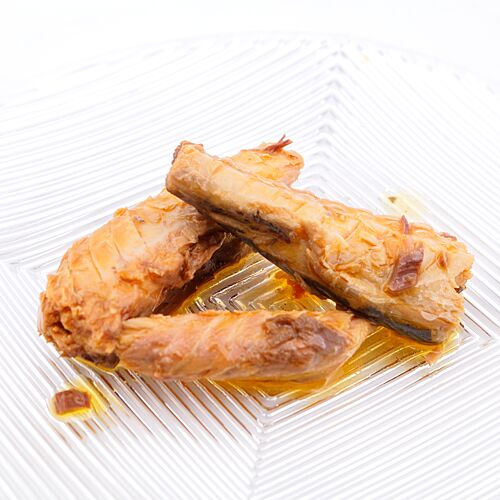 Ferrigno Makrelenfilet mit Bio Paprika und Piment (La Bonne Mer)  125 Gramm Produktbild