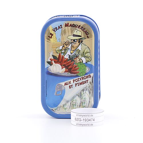 Ferrigno Makrelenfilet mit Paprika und Piment (Les belles de Marseille) 125 Gramm Produktbild