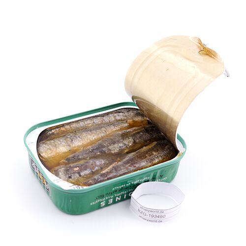 Ferrigno Sardinen mit Bio-Olivenöl   (La Bonne Mer)  135 Gramm Produktbild