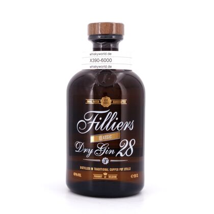 Filliers Dry Gin 28  0,50 Liter/ 46.0% vol