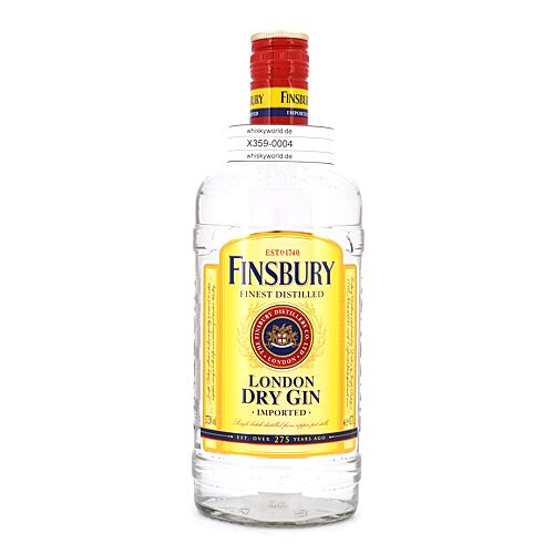 Finsbury London Dry Gin  0,70 Liter/ 37.5% vol Produktbild