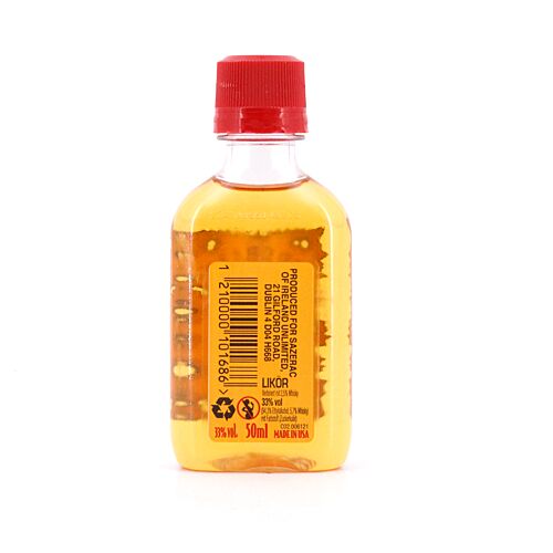 Fireball Cinnamon Whisky Liqueur Miniatur (PET-Flasche) 0,050 Liter/ 33.0% vol Produktbild
