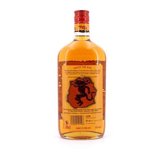 Fireball Cinnamon Whisky Liqueur  0,70 Liter/ 33.0% vol Produktbild
