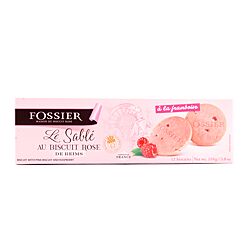 Fossier Le Sablé Au Biscuit Rose Rosa Buttersandgebäck mit Himbeer Produktbild