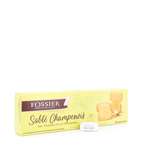 Fossier Sablé Champenois Buttersandgebäck Champagner Art 135 Gramm/ 2.0% vol Produktbild