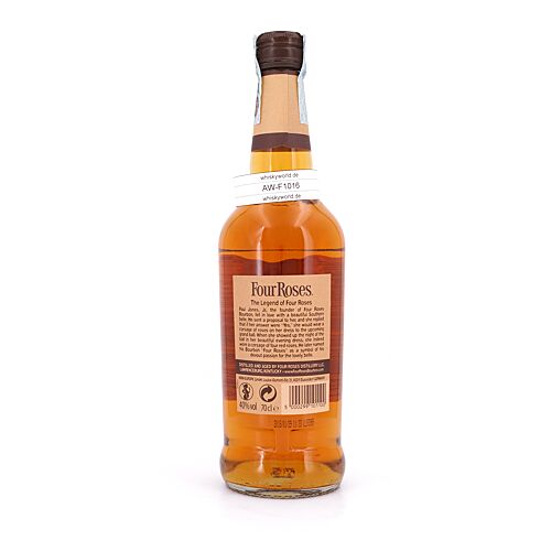 Four Roses Kentucky Straight Bourbon Whiskey  0,70 Liter/ 40.0% vol Produktbild