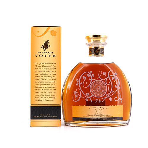 François Voyer XO 1er Cru De Cognac  0,70 Liter/ 40.0% vol Produktbild