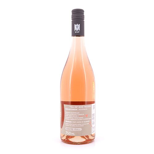 Fürst Castell Cas "tell me" Rosé  0,750 Liter/ 11.0% vol Produktbild