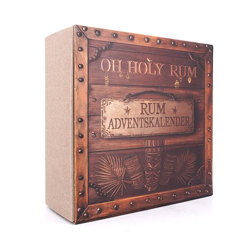 genuba RUM Adventskalender 2025 / 24 x 2cl 0,480 Liter/ 45.7% vol Produktbild