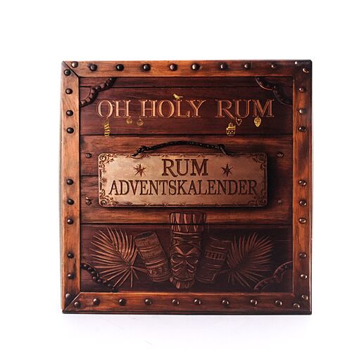 genuba RUM Adventskalender 2025 / 24 x 2cl 0,480 Liter/ 45.7% vol Produktbild