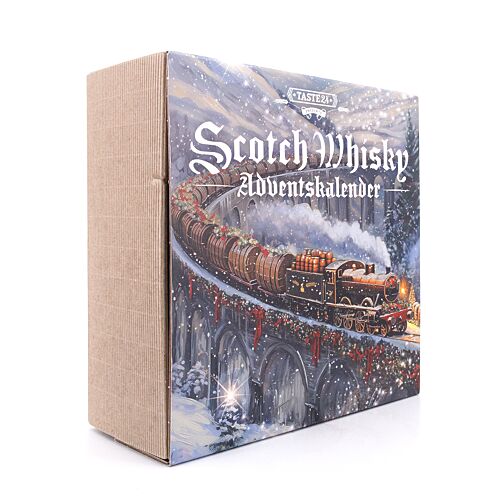 genuba Scotch Whisky Adventskalender 2025 / 24 x 2cl 0,480 Liter/ 48.3% vol Produktbild