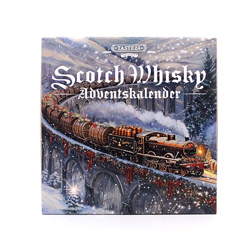 genuba Scotch Whisky Adventskalender 2025 / 24 x 2cl 0,480 Liter/ 48.3% vol Produktbild