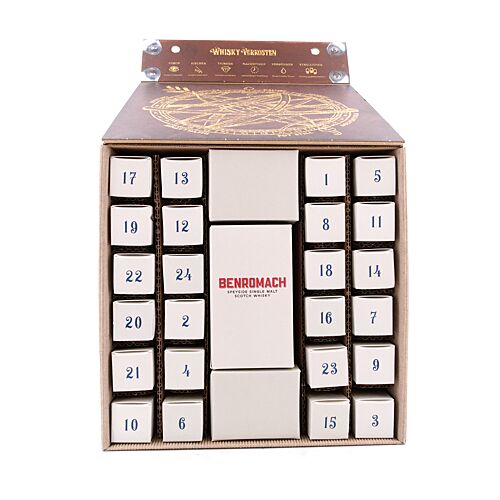 genuba Whisky Wonder World Adventskalender 2025 / 24 x 2cl 0,480 Liter/ 48.4% vol Produktbild