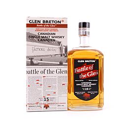 Glen Breton 15 Jahre Battle of the Glen Single Malt Whisky Produktbild