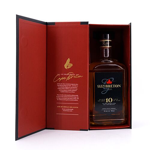Glen Breton Rare 10 Jahre Single Malt Whisky  0,70 Liter/ 43.0% vol Produktbild