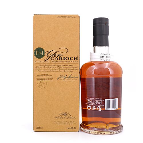 Glen Garioch 12 Jahre Bourbon & Sherry Casks  0,70 Liter/ 48.0% vol Produktbild