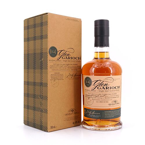 Glen Garioch 12 Jahre Bourbon & Sherry Casks  0,70 Liter/ 48.0% vol Produktbild