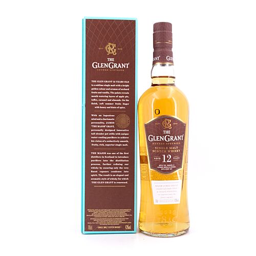 Glen Grant 12 Jahre  0,70 Liter/ 43.0% vol Produktbild