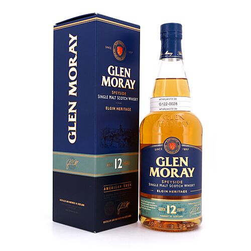 Glen Moray 12 Jahre  0,70 Liter/ 40.0% vol Produktbild