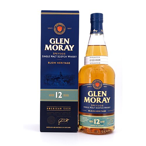 Glen Moray 12 Jahre  0,70 Liter/ 40.0% vol Produktbild