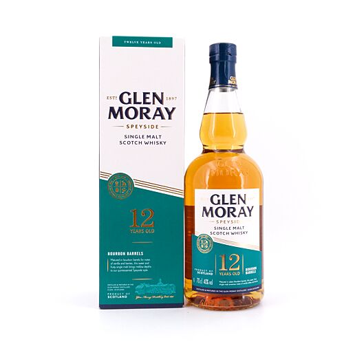 Glen Moray 12 Jahre  0,70 Liter/ 40.0% vol Produktbild
