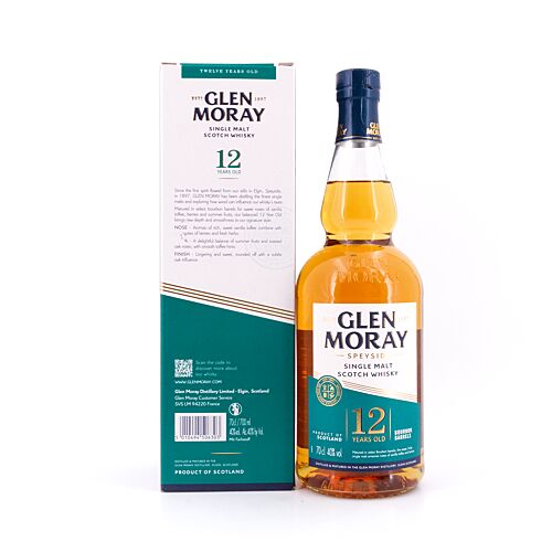 Glen Moray 12 Jahre  0,70 Liter/ 40.0% vol Produktbild