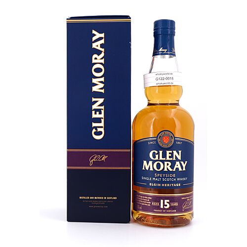 Glen Moray 15 Jahre  0,70 Liter/ 40.0% vol Produktbild